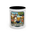 Father's Day Coffee Mug - 'Happy Father's Day' BBQ Family Accent Mug